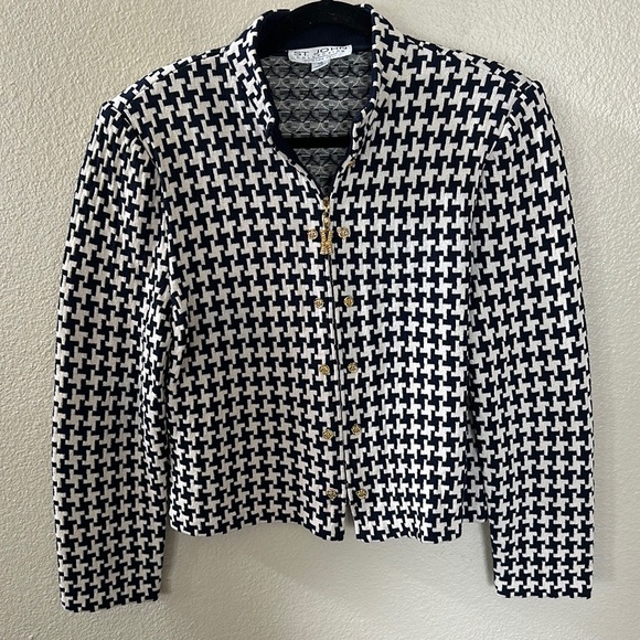 St. John Collection by Marie Gray Vintage Santana Navy...